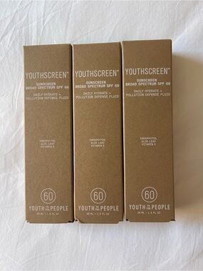 NEW Youth to the People Sunscreen Bundle of 3 NWT